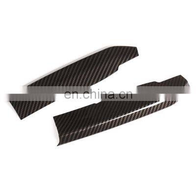 Car accessories modification12-20 For Toyota 86/Subaru BRZ center control side trim ABS carbon fiber pattern 2-piece set