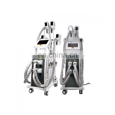 New product 4 in 1 weight loss cavitation rf cryolipolysis  body slimming criolipolisis fat removal  cryolipolysis factory price