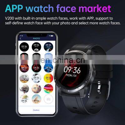 V200 Smart Watch Men/Women 2021 Heart Rate PPG Ip68 Waterproof Sports Smartwatch For IOS Android photo-5