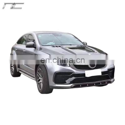 TopCa style full set wide body kit for Mercedes benz c292 gle coupe with bumper hood diffuser fender