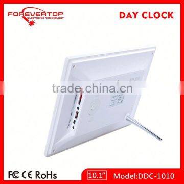 Hot Sell High Definition Digital Big Screen Old People Calendar Day Clock for Elder