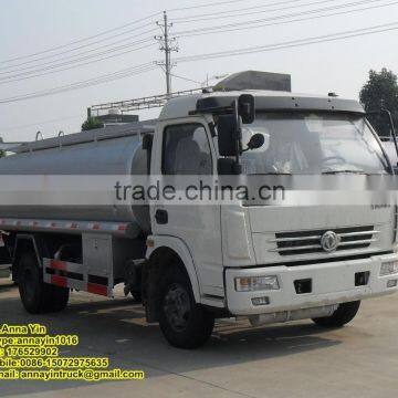 Dongfeng DLK 4x2 7cbm fuel tanker fuel transportation truck oiling truck