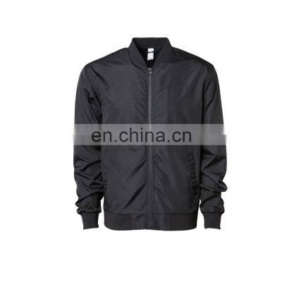High Quality Custom Design Zip Front Welt Pocket Mens Wind Breaker Jackets photo-4
