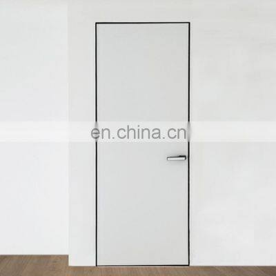 Wholesale wooden door wooden house furniture interior new fashion wooden invisible door