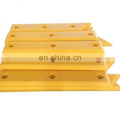 Hot Sale yellow high hardness uhmw marine fender high tensile strength plastic uhmwpe fender facing pad