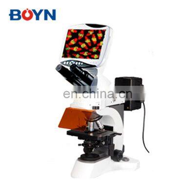DMS-854 Digital LCD Laboratory Microscope Biological Fluorescence Microscope With Best Price photo-2