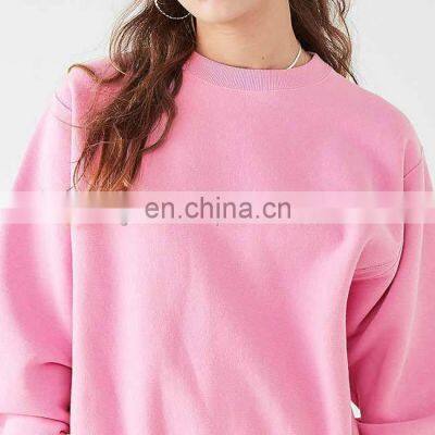 2017 New look Ladies Cropped Fleece Sweatshirts