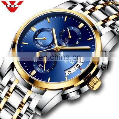 NIBOSI 2020Watch Men Top Brand Luxury Male Automatic Date Quartz Watches Mens Waterproof Sport Watch Clock Relogio Masculino