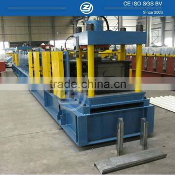 Post-Cutting Z Shape Metal Forming Machine C&Z Purlin Machine