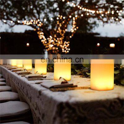 led night table lamp restaurant villa nightclub outdoor decorative modern cordless battery powered led table lamps