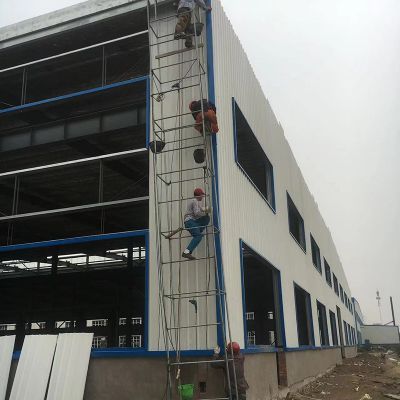 WarehousebuildingsteelstructureUndertakesteelstructureengineering6mm~30mmfireprevention