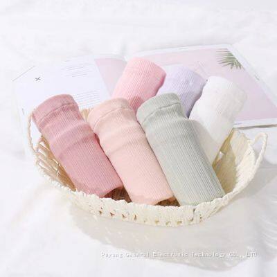 High Waist Breathable Ribbed Underwear Maternidad Bragas Maternity Panties Cotton Pregnant Women photo-4