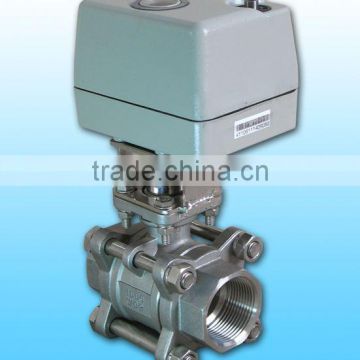 KLD400 2-way Electric Ball Valve(stainless steel) for automatic control,water treatment, process control, industrial automation