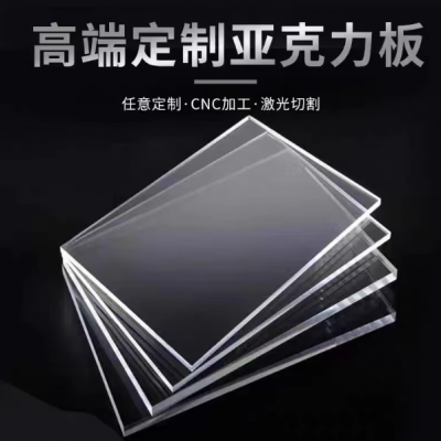 Transparent Acrylic Sheet or Plexiglass Sheet, Complete Sheets Available in Sizes 1, 2, 3, 4, 5, 6, 8, 10, 20mm. Custom Processing Available. photo-2