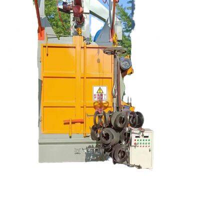 Q378 Single Hook Shot Blasting Machine, Valve, Gear and Other Workpiece Surface Strengthening Cleaning, On-site Installation and Commissioning photo-3