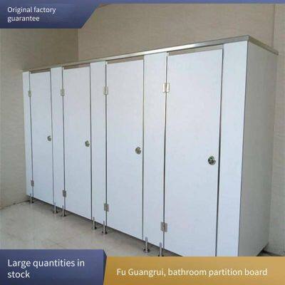 Waterproof and Moisture-proof Bathroom Partition Boards, Made of Thickened Antibacterial Compact Laminate, Commonly Used in Shopping Mall Public Toilets
