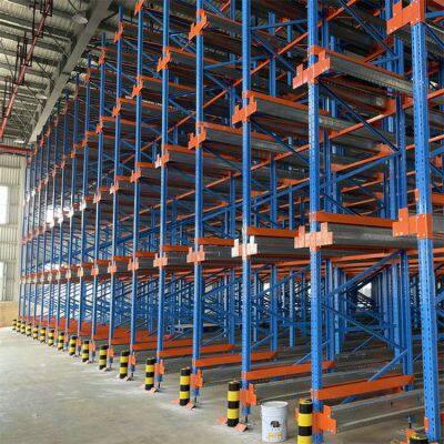 Stahl-Einschub-Palletregal für industrielle Kühllagerlösungen