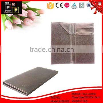 Best Selling Hotel Waterproof Sketch Book Menu Holder photo-2