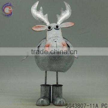 christmas metal art crafts decoration of elk home decoration