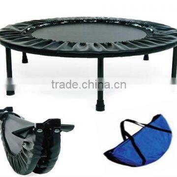 Big Trampoline With Basketball Hoops