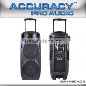 Rechargeable Bluetooth Active 15" Professional Speaker System PMQ210AMFQ-V2BP-BT