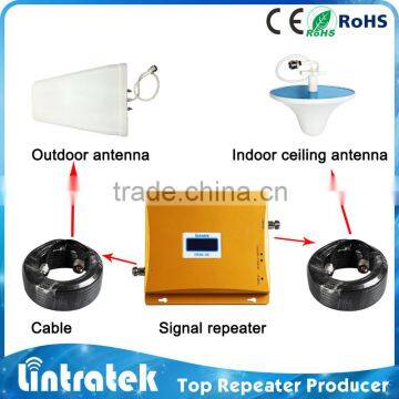 GSM &DCS mobile communication network equipment 900/1800 dual band signal booster Indoor mobile signal network Repeater