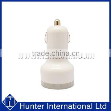 Tailor-Made White Dual USB Bullet Car Charger photo-2
