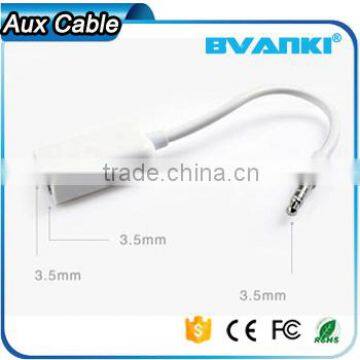 2016 Best Selling Products 3 Ring Male To 2 3.5mm Female TRRS AUX Audio Adapter Cable for Mobile Phone Express Supplier's Choice photo-2