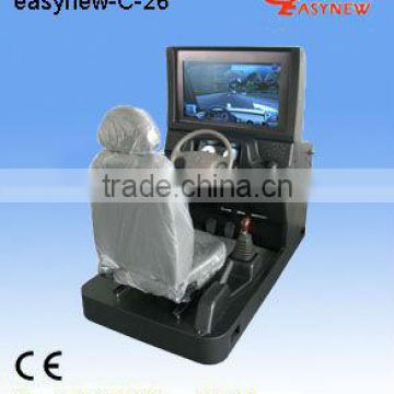 Driving school simulation