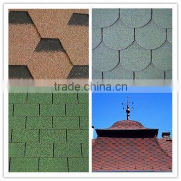 Factory price 3-tab asphalt roofing shingle for flat roof