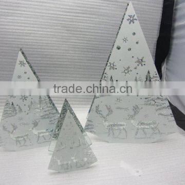 2016 Cheapest Wholesale Glass Christmas Tree Candle Holder photo-2