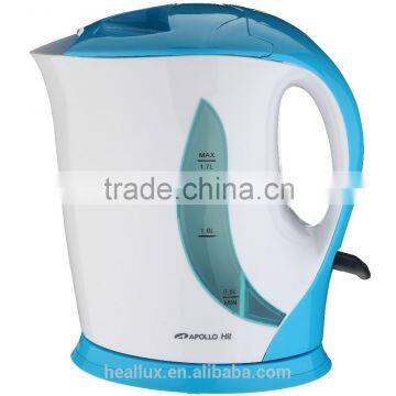 1.7L Fashion Plastic Electric Kettles For Home Use KT-P102