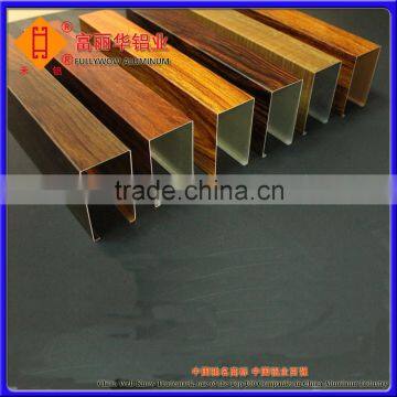 Wood Grain Different Drawings Metal Alloy Building Materials for Windows and Doors