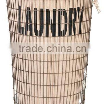 French Laundry Baskets Vintage Industrial Style Laundry Basket