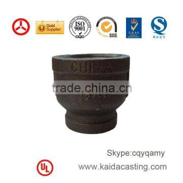 black malleable iron pipe fittings