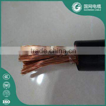 flexible rubber/pvc insulated welding cable h01n2-d 90mm2 rubber welding cable