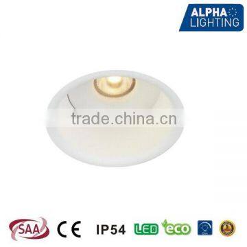 IP54 Super Quality Fixed Citizen 7W High CRI LED Downlight, Dimmable led downlight, LED Downlight