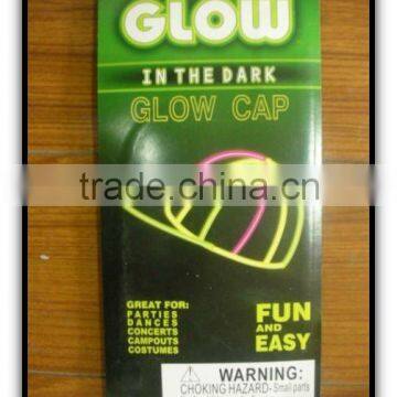 Glow cap for party in the dark