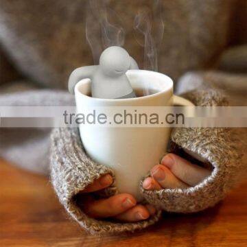 Fashion Coffee & Tea Tools Silicone Mr Tea.filter photo-5