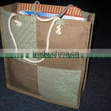 jute tote bag