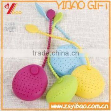 Custom eco-friendly silicone tea bag strainer