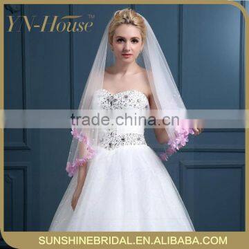 Belly Dance Silk Face Indian Muslin Wedding Veil