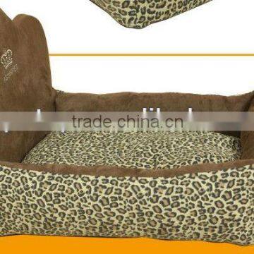 Leopard Pet Dog Furniture Bedding