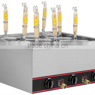 Table top commercial noodle cooker gas type