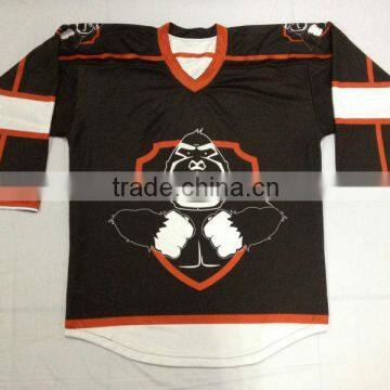 Digital Sublimation Printing Ice Hockey match Jerseys