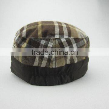 Plaid Winter Military Cap photo-4