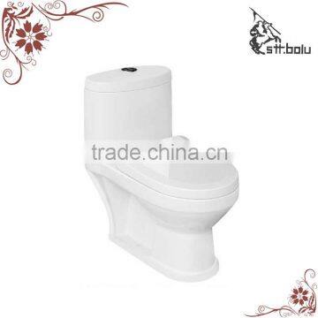 Washdown Flushing Toilet Bowl Ceramic One Piece Children Toilet