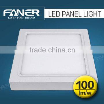 2016 NEW CE/ROHS/FCC Certification high quality 90LM/W led panel light square