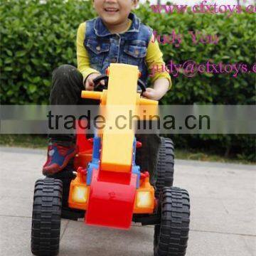 Hot Selling Plastic Pedal Children Car Trailer 415 photo-6