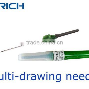 Multi-drawing needle